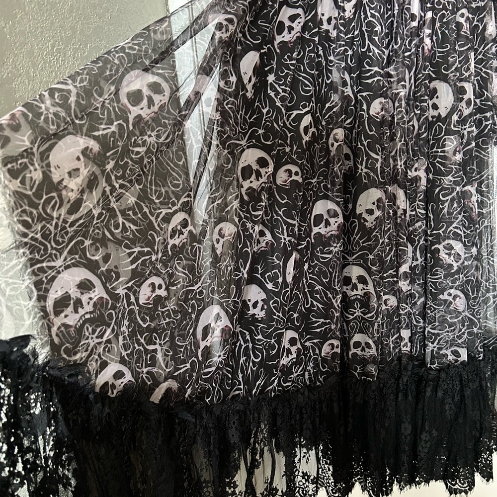 Dolls Kill - Dance With Death - Beautiful Skeleton Gown NWOT - Picture 4 of 11